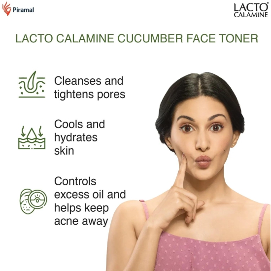 Lactocalamine Cucumber Toner Pack of 3 x 120ml