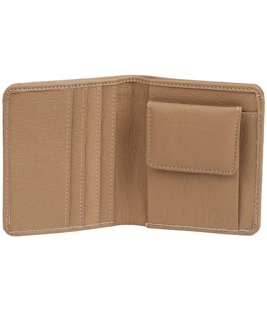 samtroh Beige PU Mens Regular Wallet ( Pack of 1 ) - Beige