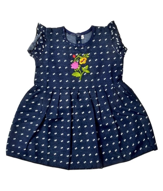 Sathiyas Girls Denim Frocks - None