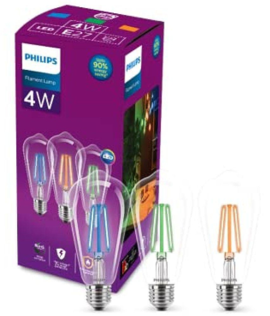 Philips 4W Cool Day Light LED Bulb ( Pack of 2 )