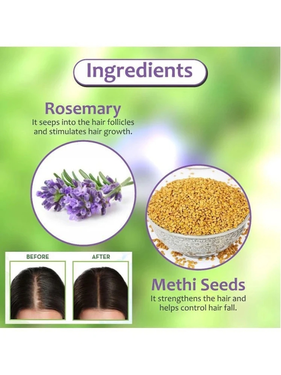 Rosemary Oil with Rosemary & Methi Dana for Controls Hair Fall, Hair Growth