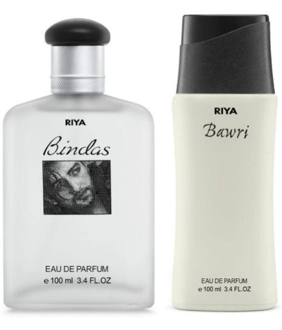 Riya Bindas & Bawri Eau De Parfum (EDP) For Unisex 200 ( Pack of 2 )