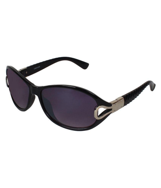 Creature Purple Cat Eye Sunglasses ( GAGA-102 ) - Medium