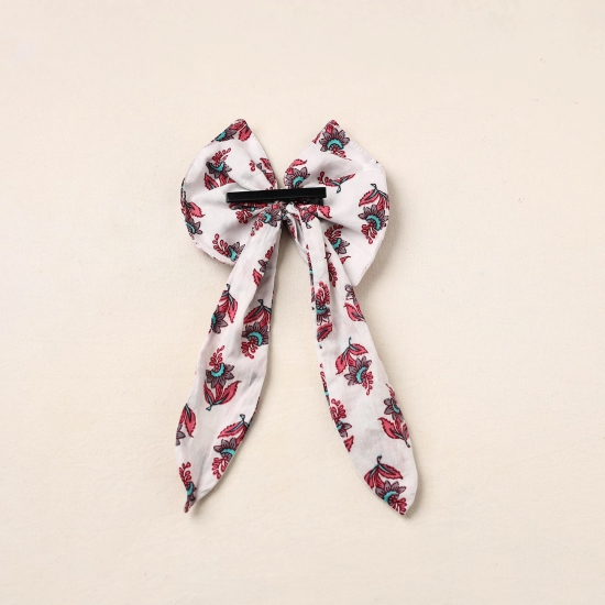 Handmade Fabric Butterfly Bow Hair Clip 12