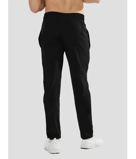 AKTIF Black Lycra Mens Joggers ( Pack of 1 ) - None