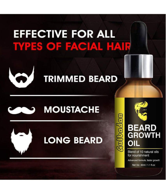 GULBADAN Premium Beard Oil for Beard Growth 30 mL