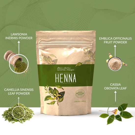 Henna 100% Free of PPD, Parabens Hair Color-200 gm