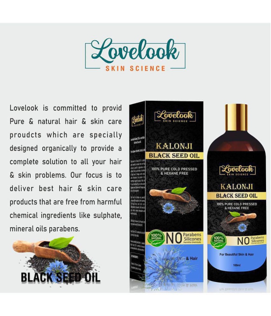 Lovelook Kalonji Oil Black Seed Oil 200 mL