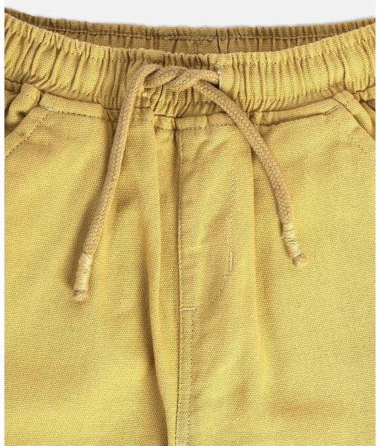 MINI KLUB - Beige Cotton Boys Trousers ( Pack of 1 ) - None