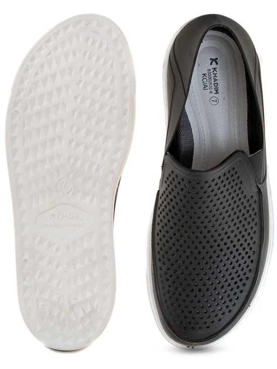 KHADIM Black Mens Slip-on Shoes - None