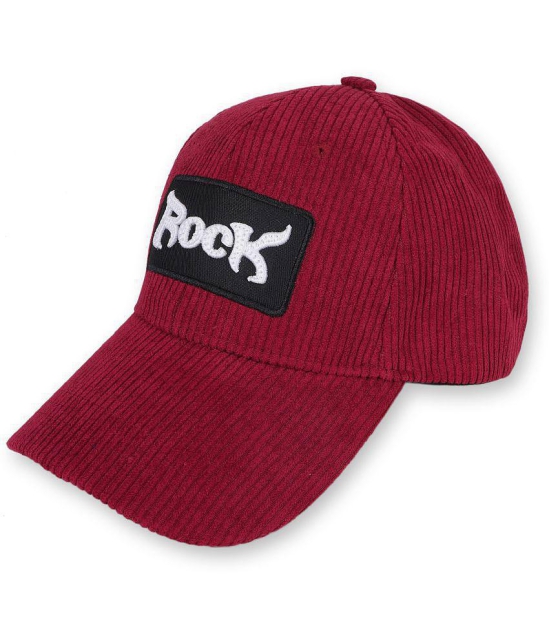 PENYAN Maroon Cotton Blend Mens Cap ( Pack of 1 ) - Maroon