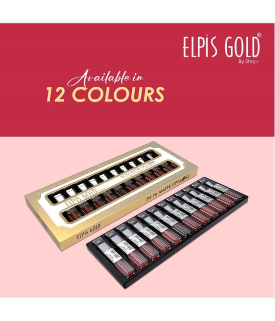 ELPIS GOLD - Ferrari Red Matte Lipstick 0.3