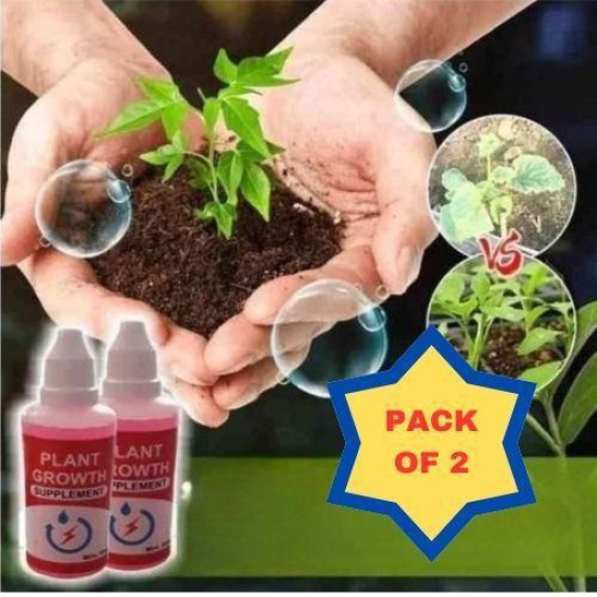 Plant Growth Enhancer Supplement (Pack of 2)