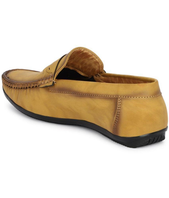 Buxton - Tan Mens Slip on - 6