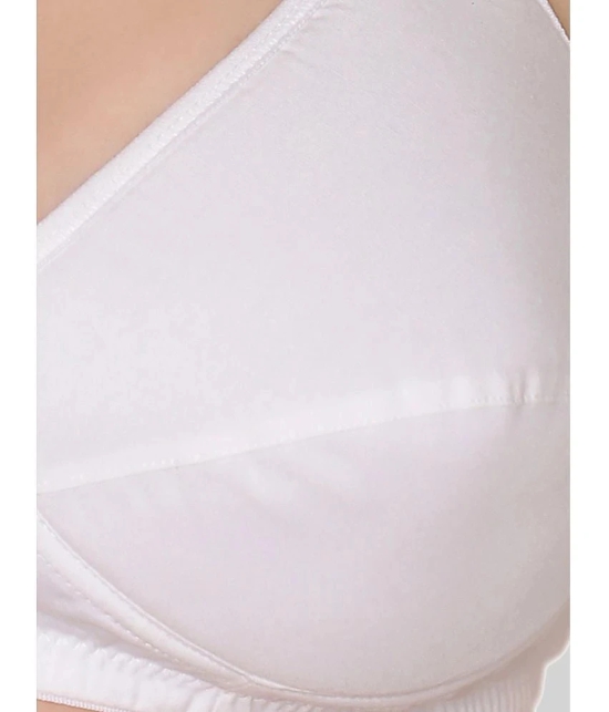 Bodycare White Cotton Heavily Padded Womens Everyday Bra ( Pack of 2 ) - None