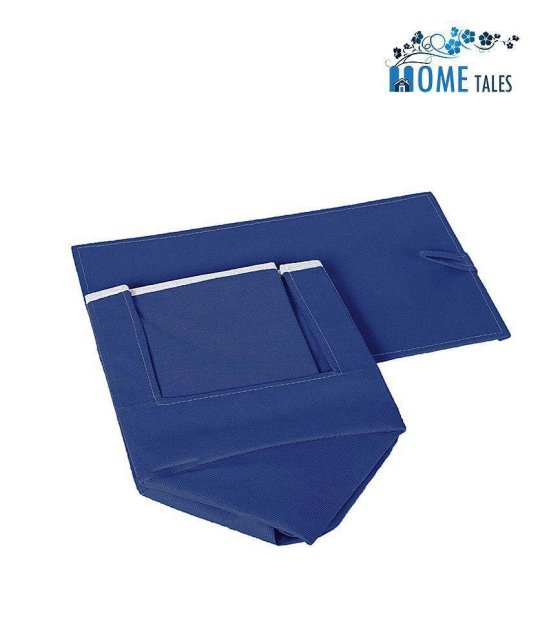 HOMETALES Non-Woven Shirt Stacker & Cloth Organizer,Blue (4U)