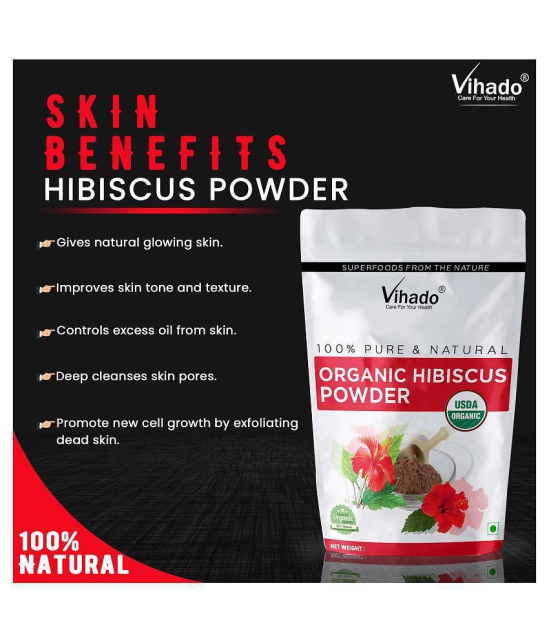 Vihado Natural Hibiscus Powder Hair Scalp Treatment 250 g