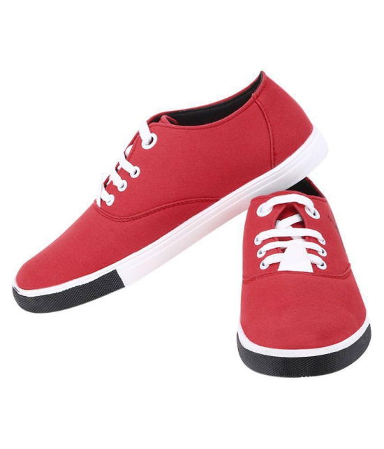 Kzaara 786 Sneakers Red Casual Shoes - 9