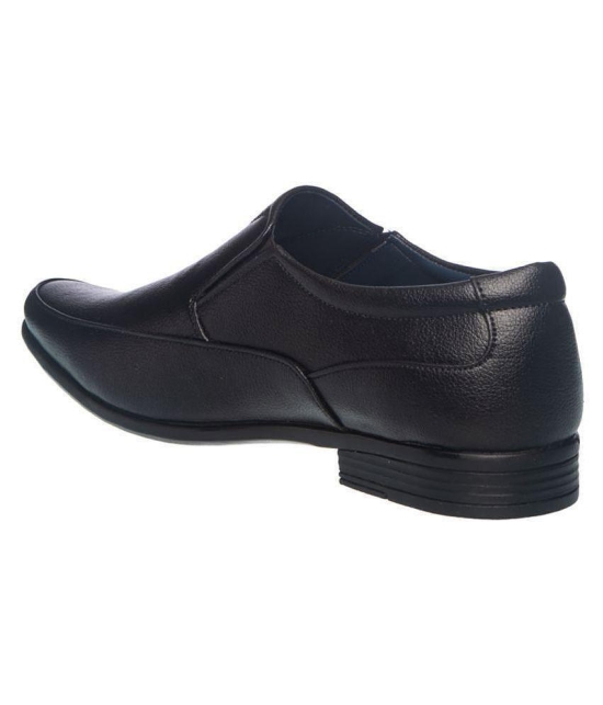 KHADIM Office Genuine Leather Black Formal Shoes - None