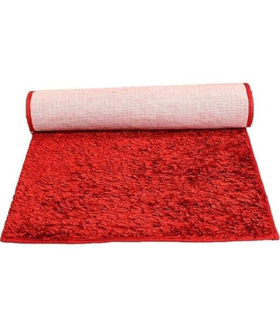 Abhikram Red Runner Single Microfibre Others Other Sizes Ft - None