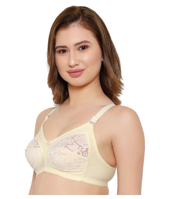 KYODO Poly Cotton Everyday Bra - Yellow - 38B