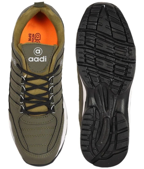 Aadi Sports Running Shoes Olive Mens Lifestyle Shoes - None