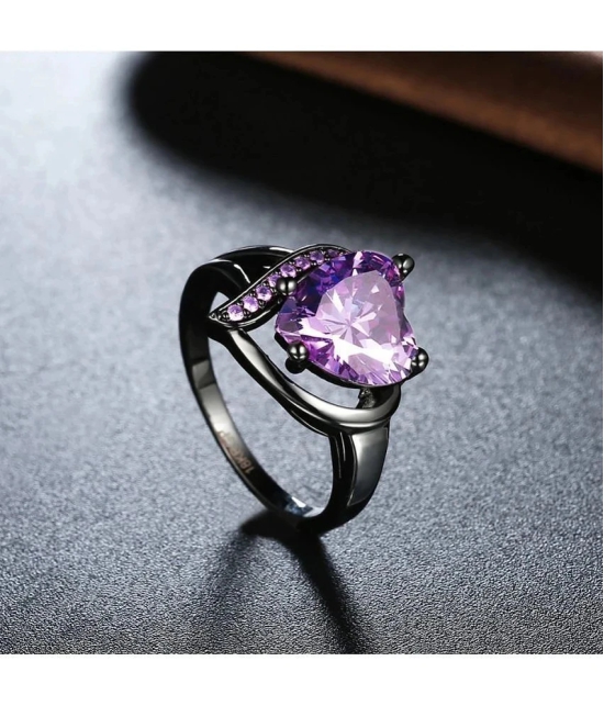 FASHION FRILL - Purple Rings ( Pack of 1 ) - None