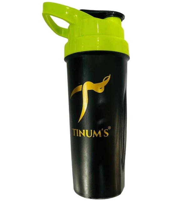 TINUMS Plastic Black 700 mL Sipper,Shaker ( Pack of 1 ) - Black