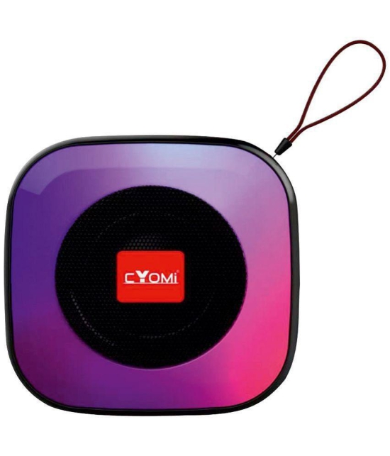 CYOMI 620 Ultra 5 W Bluetooth Speaker Bluetooth v5.0 with USB,SD card Slot Playback Time 4 hrs Red - Red