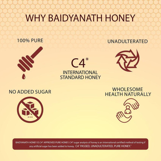 Baidyanath Honey 1 kg Liquid (Pack Of 1)