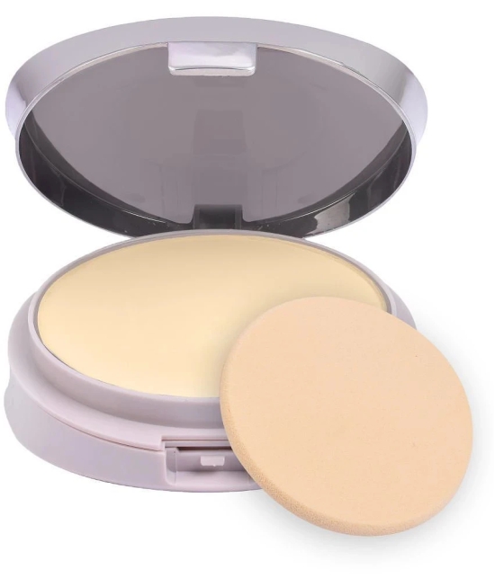 Beauty Berry Perfect Glow Compact Powder Setting Powder 19g, Ivory (Shade - 02)