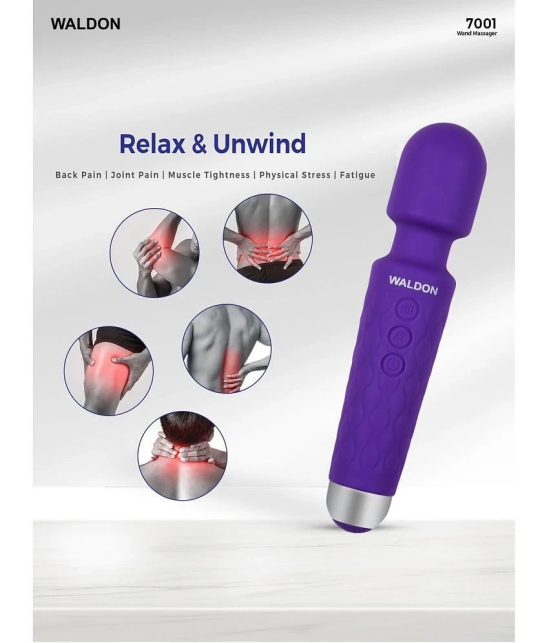 WALDON 7001 Purple Portable Manual Massager