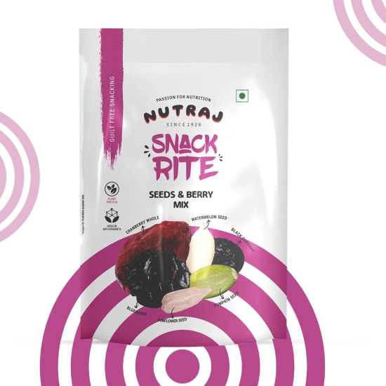 Nutraj Snackrite Seeds & Berry Mix 150gm 150g