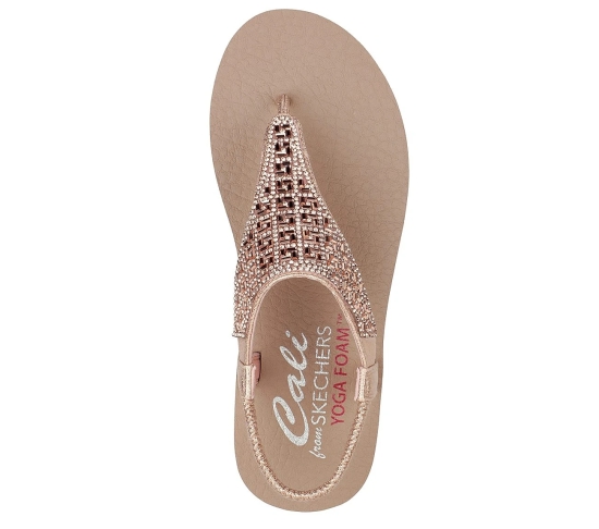 Skechers Rose Gold Women Meditation - Sweet Rock Sandals