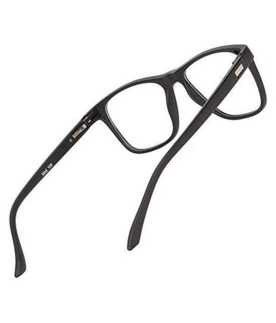 Creature Black Square Spectacle Frame SPEX-108 BLK G