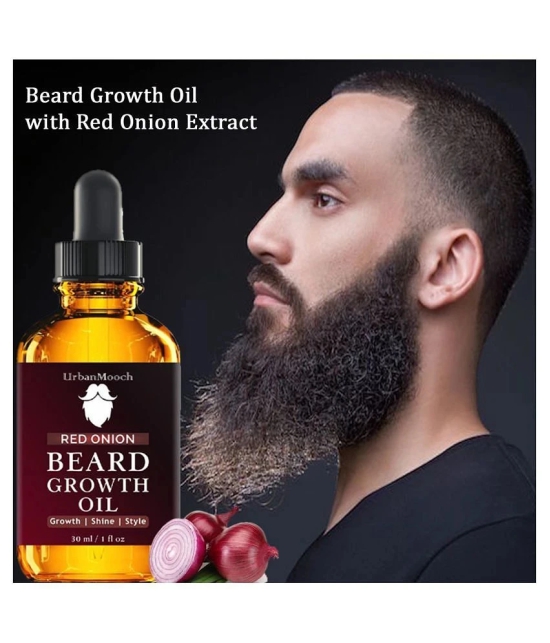 UrbanMooch - 30mL Growth Increasing Beard Oil (Pack of 1)