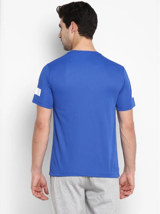 MENS POL SLV PT TEE-XXL / Blue