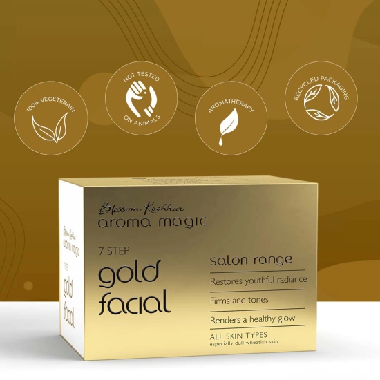 Gold Facial Kit-Salon Kit / All Skin