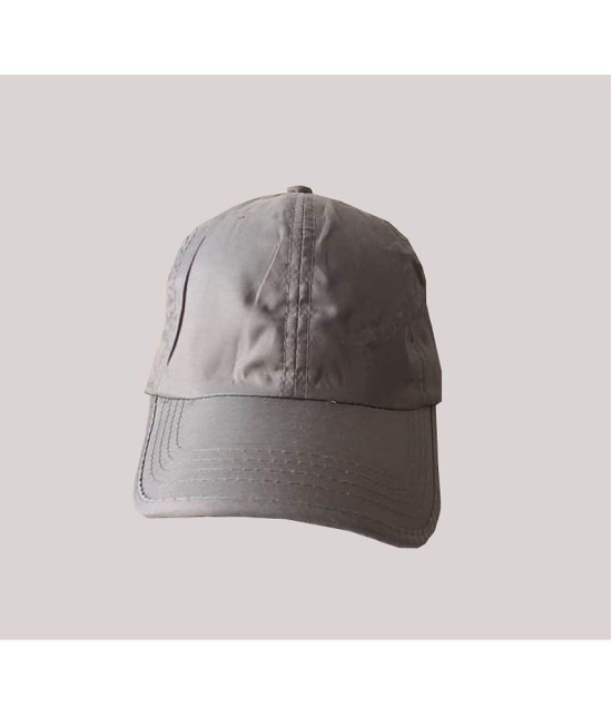 Whyme Fashion Silver Embroidered Cotton Caps - Silver