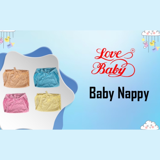 Love Baby Set of 4 Nappy for baby – 673 L Combo P15