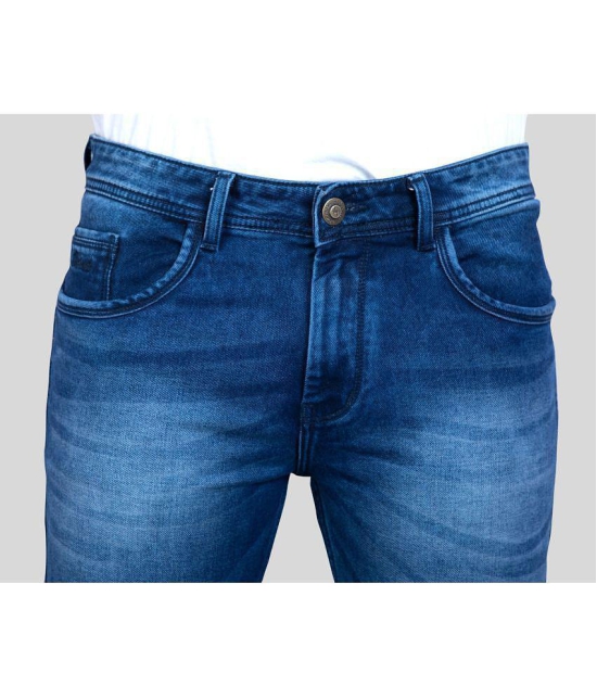 HJ HASASI Blue Regular Fit Jeans - None