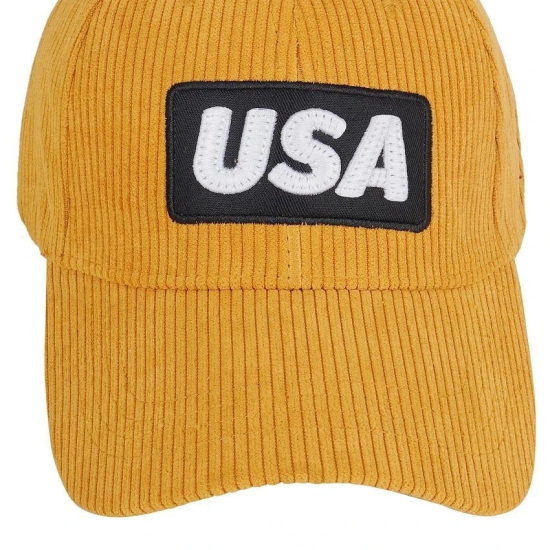 PENYAN Yellow Cotton Blend Mens Cap ( Pack of 1 ) - Yellow