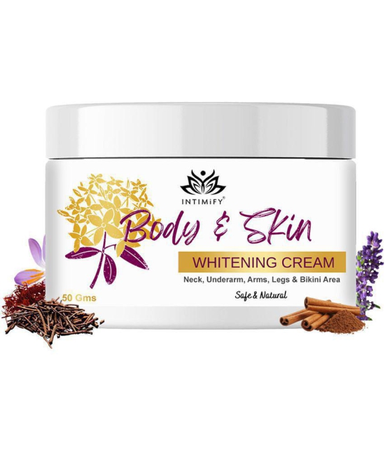 Intimify Skin Brightening Cream, De Tan Cream, Body Whitening Cream Hand Cream 50 g