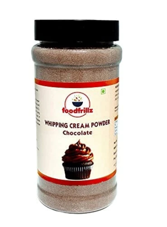 foodfrillz Whipping Cream Powder - Chocolate, 200 g