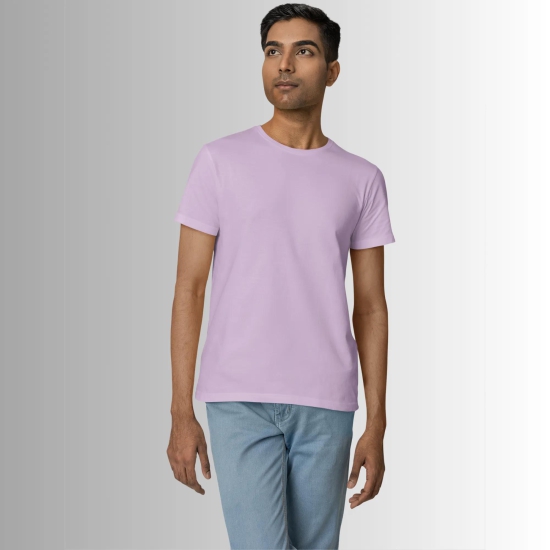 Interstellar Basic Lavender T-Shirt-Lavender / L-42