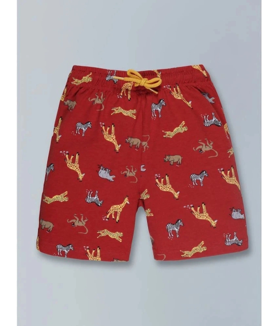 PLUM TREE - Light Blue Cotton Boys Shorts ( Pack of 2 ) - None