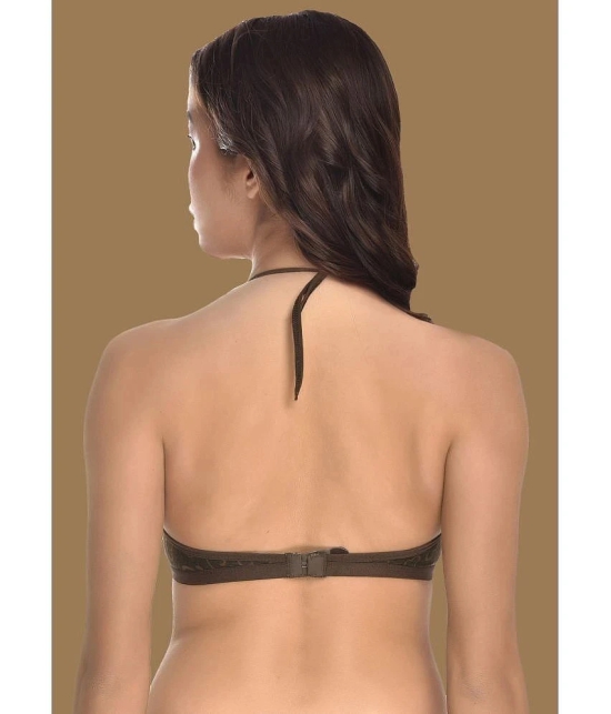 Madam Cotton Blend Non Padded Womens Everyday Bra ( Brown ) - None