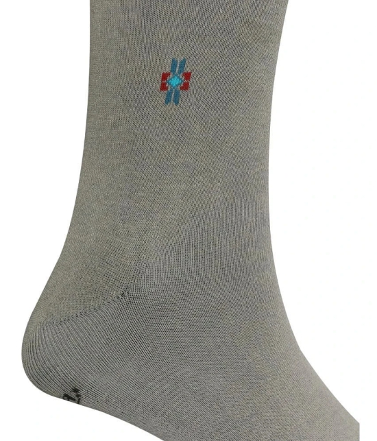 Dollar - Cotton Mens Solid Multicolor Full Length Socks ( Pack of 3 ) - Multicolor