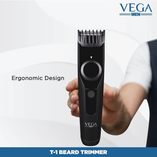 VEGA T-1 Beard Trimmer (VHTH-18), Black-27 pcs