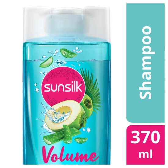 Sunsilk Coconut Water & Aloe Vera Volume Hair Shampoo 370ml